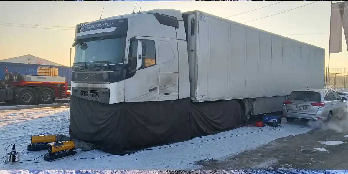 отогрев пневматической тормозной системы, колодок, суппортов. в Чите и Забайкальском крае